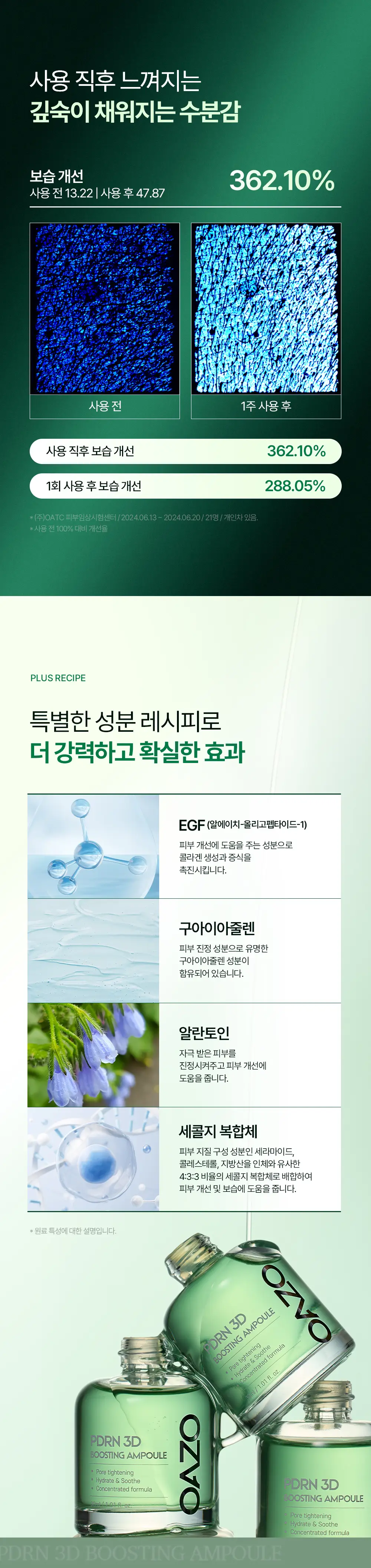 [티벳동생 공동개발] 오아조 피디알엔 쓰리디 부스팅 앰플 30ml 상세페이지 29